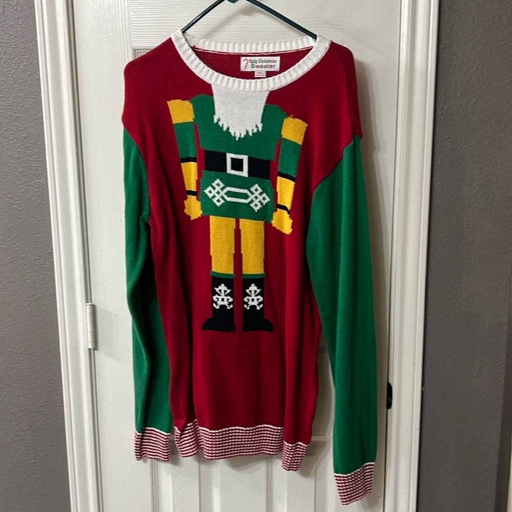 Elf ugly Christmas sweater size XXL.